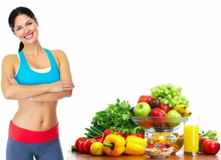 Prodotti utili e ragazze sportive