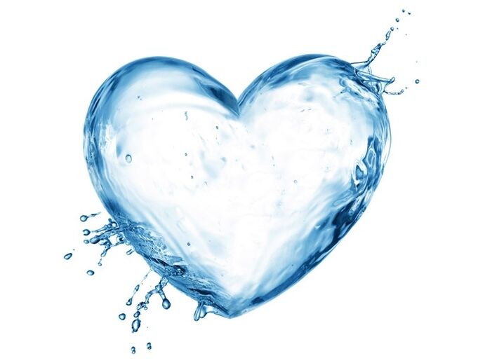 Il cuore è fuori dall'acqua