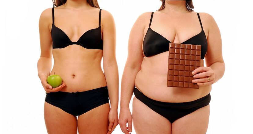 prima e dopo aver perso peso contando le calorie