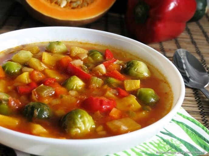 Zuppa di verdure per dimagrire